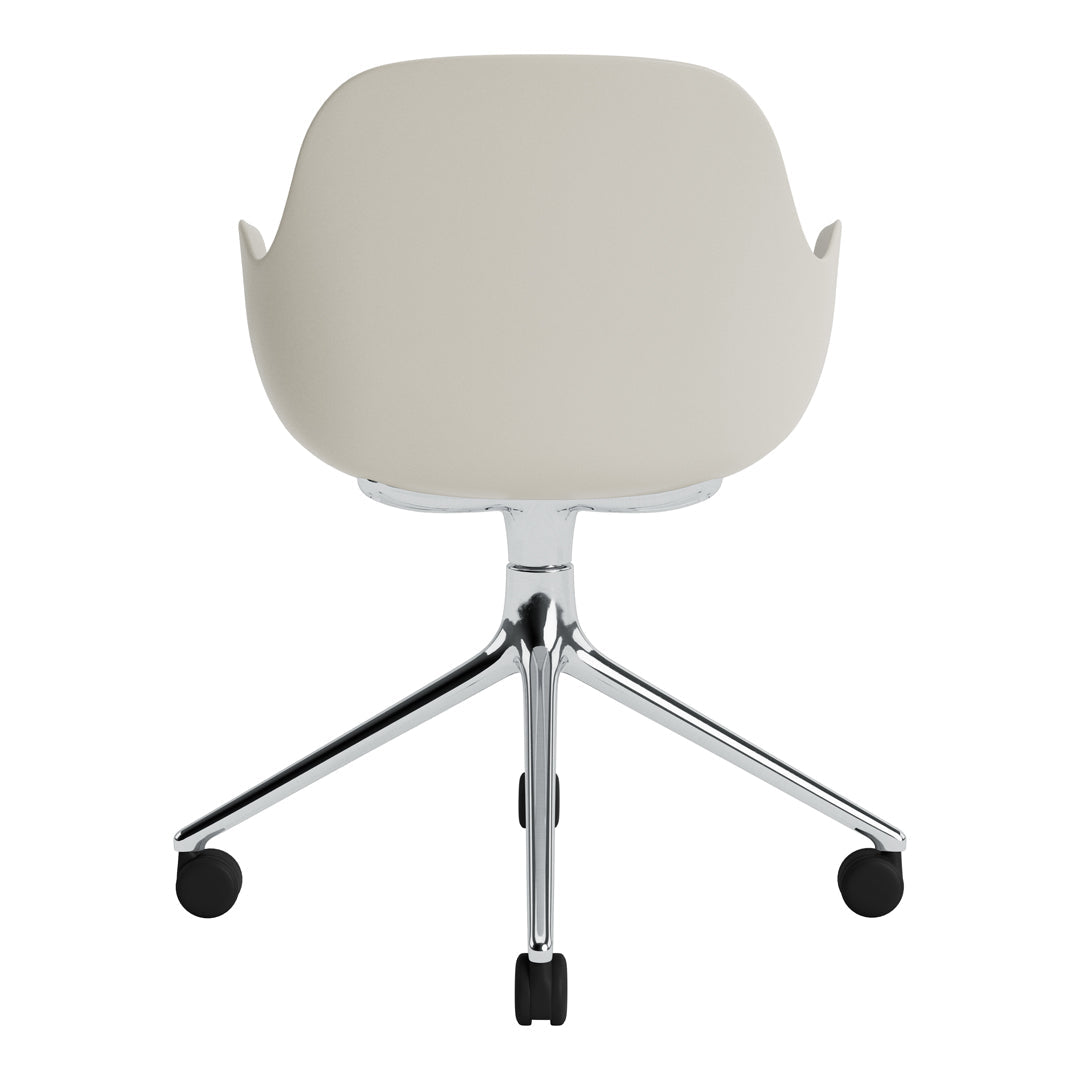 Form Armchair - 4W Swivel Base