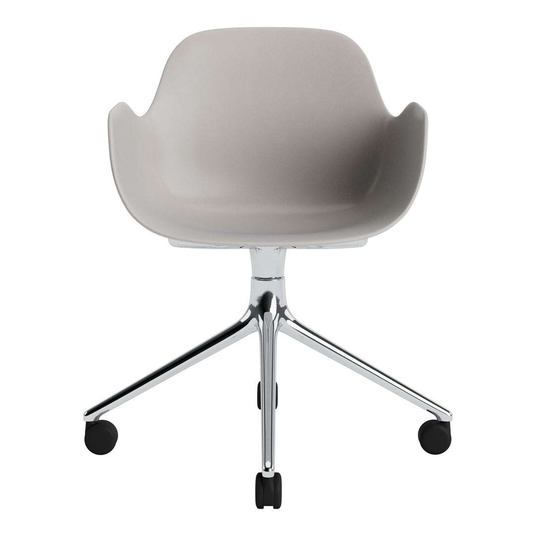 Form Armchair - 4W Swivel Base
