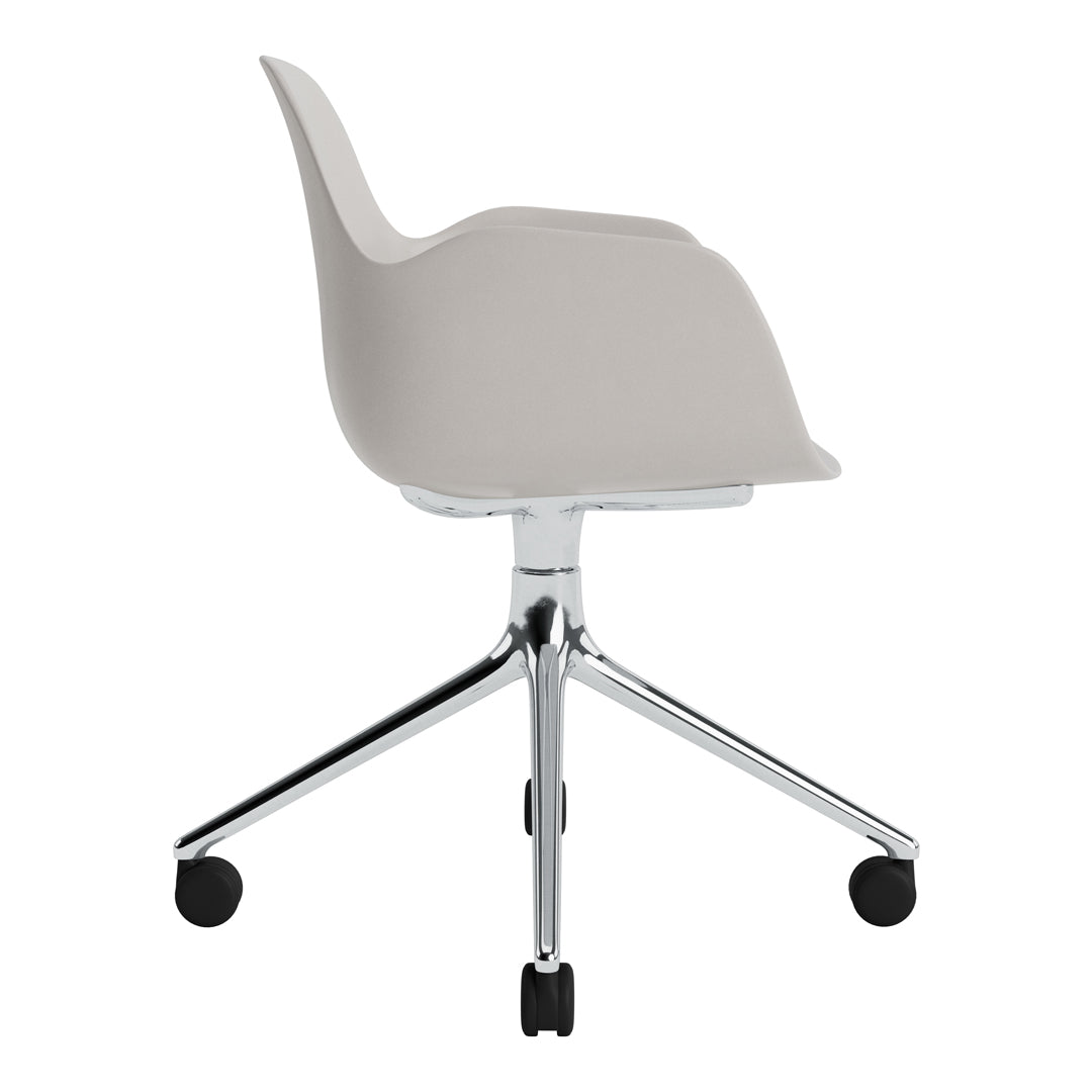 Form Armchair - 4W Swivel Base