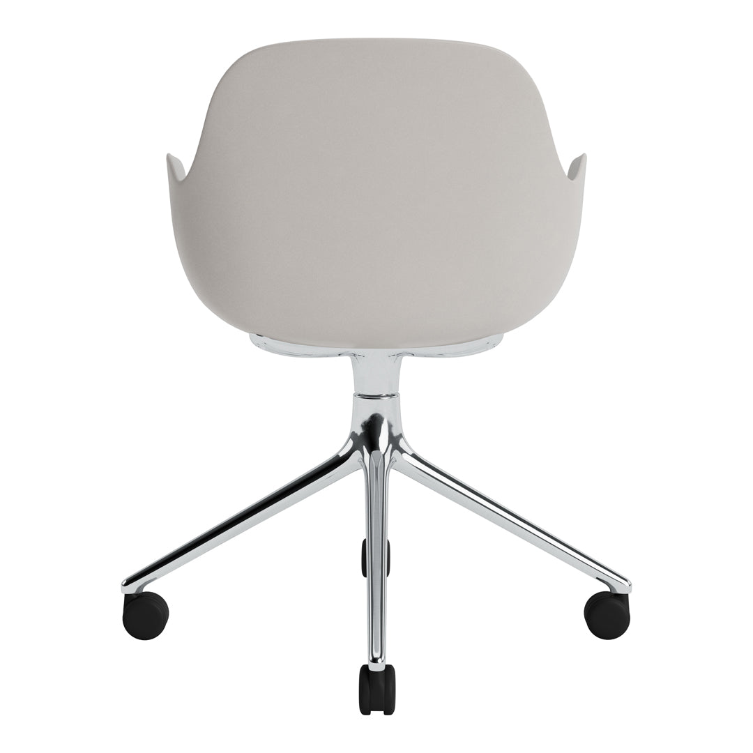 Form Armchair - 4W Swivel Base