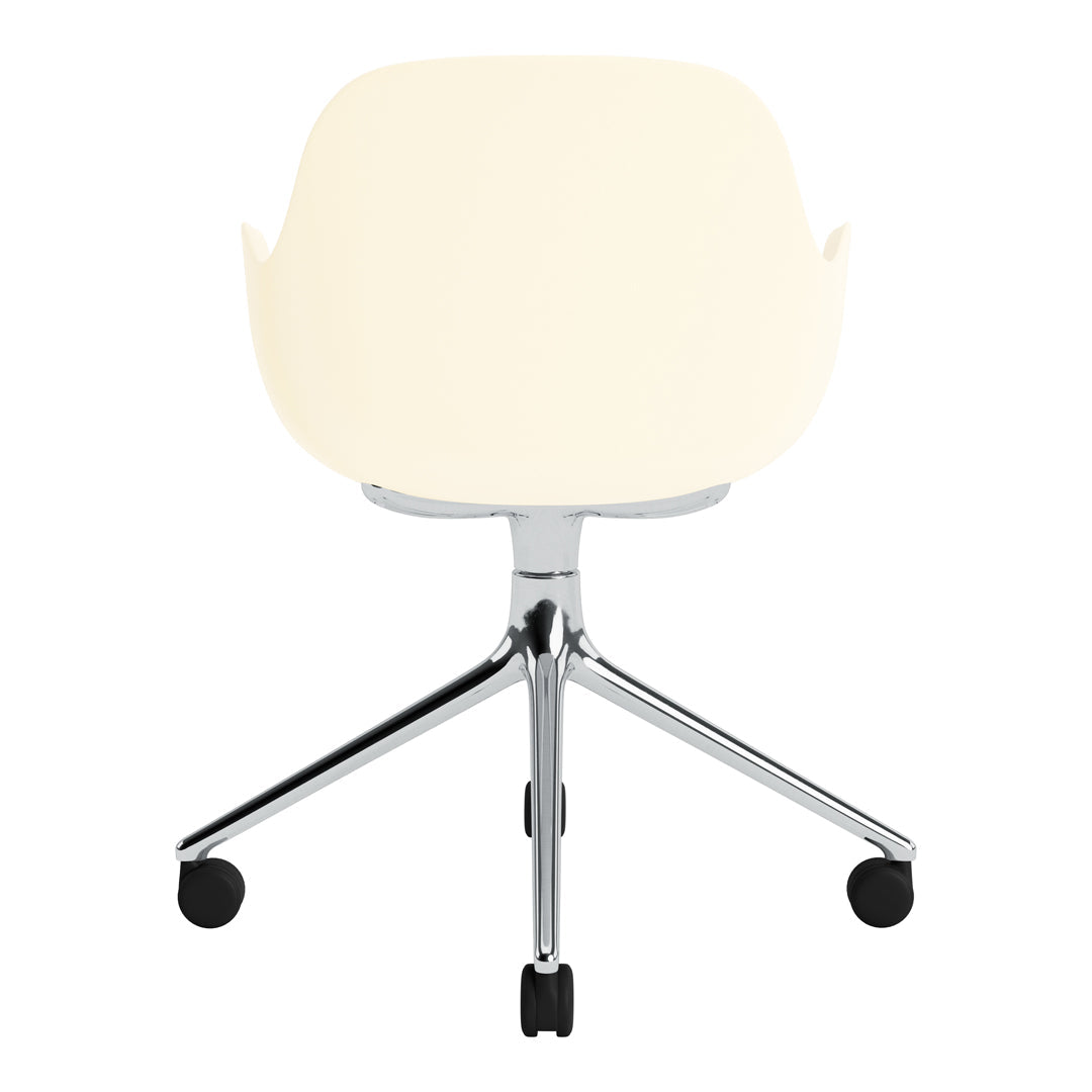 Form Armchair - 4W Swivel Base