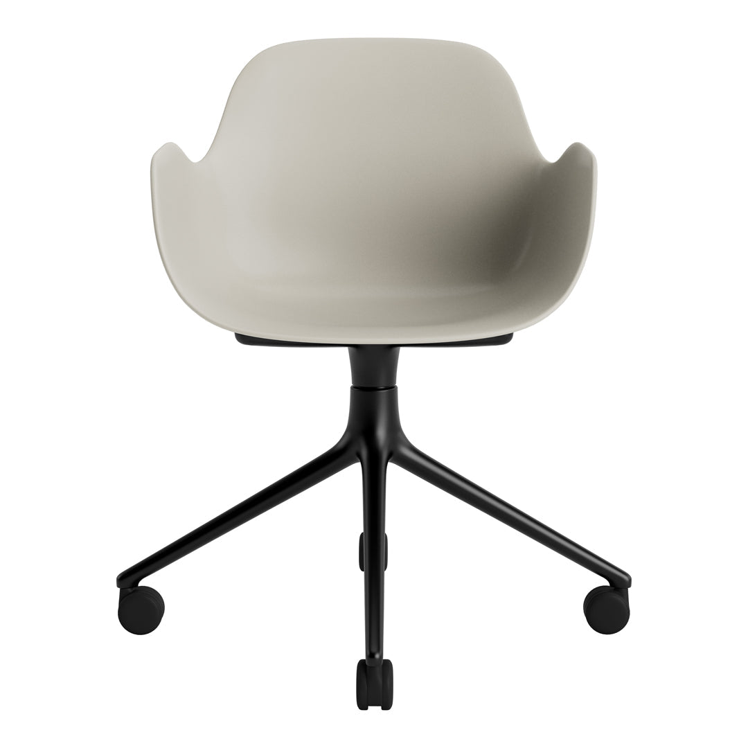 Form Armchair - 4W Swivel Base