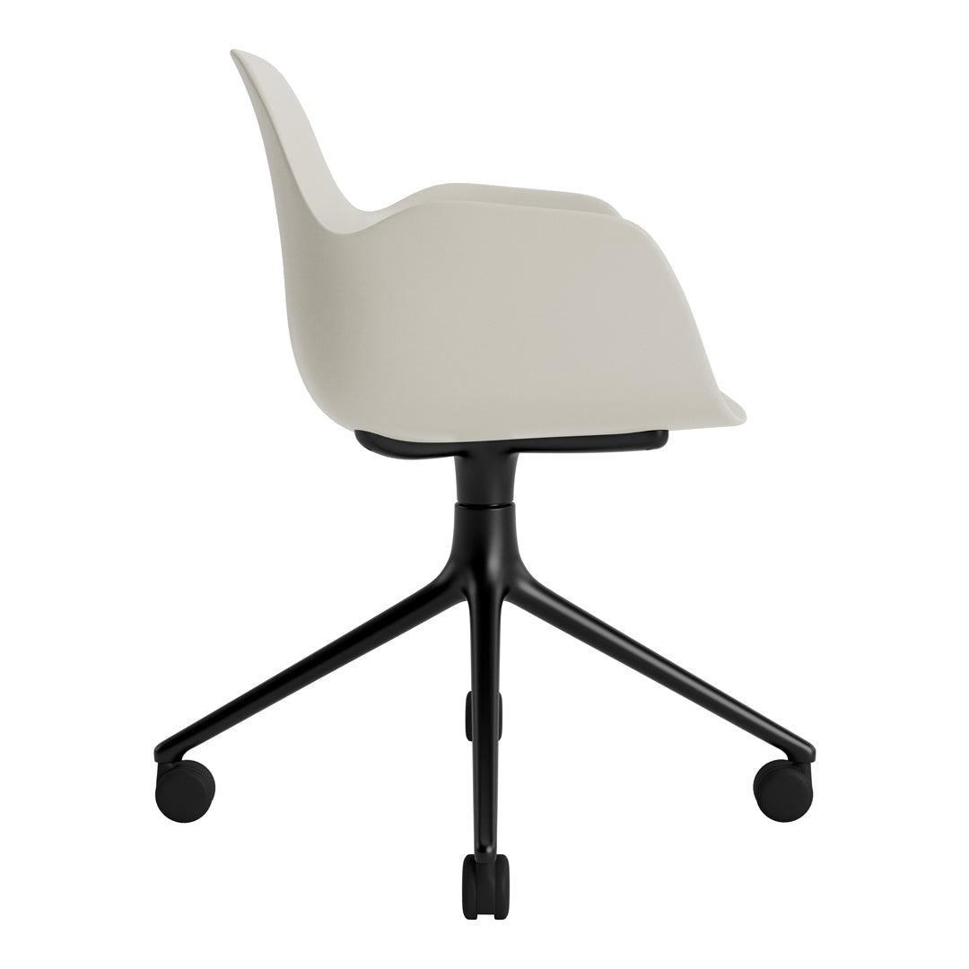 Form Armchair - 4W Swivel Base