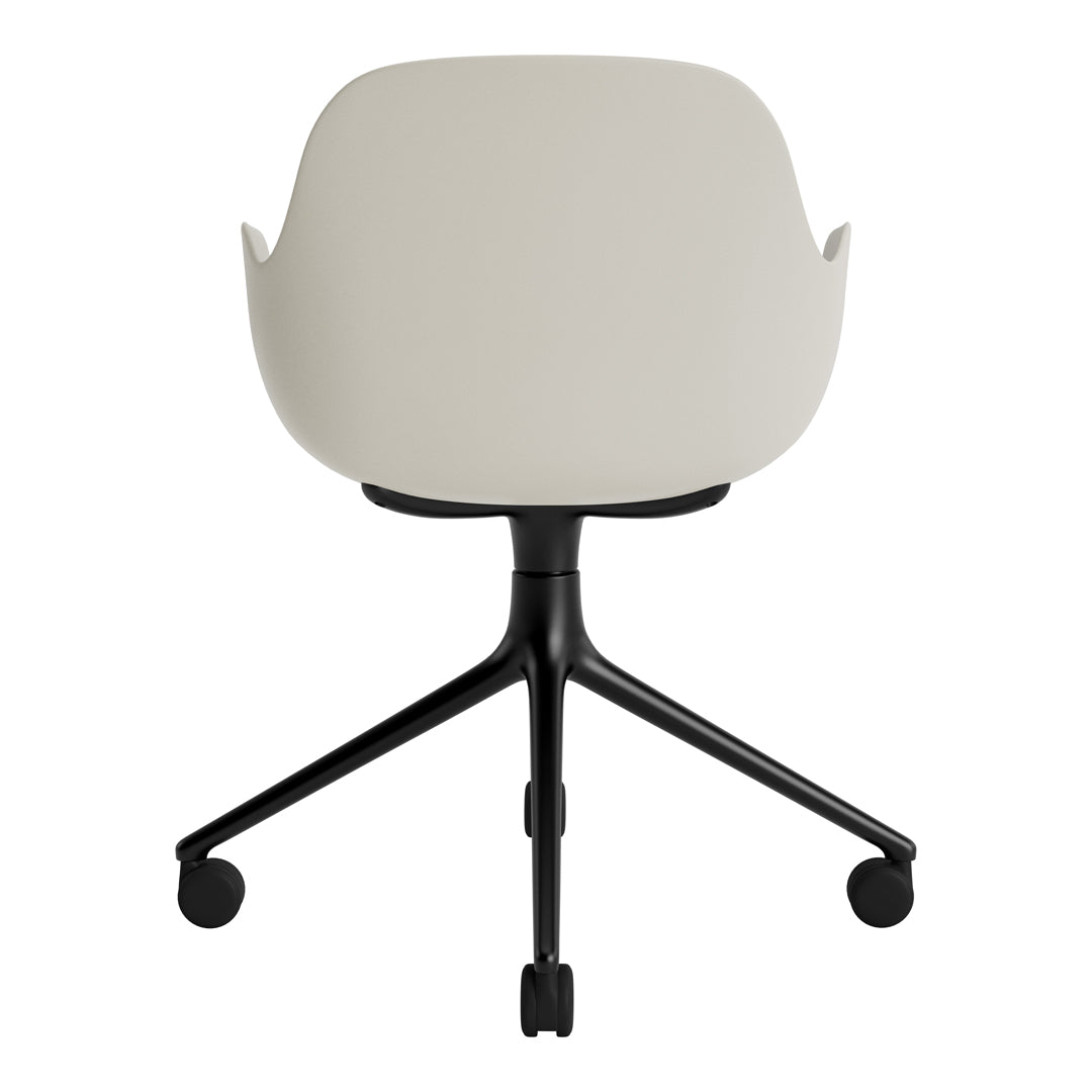 Form Armchair - 4W Swivel Base