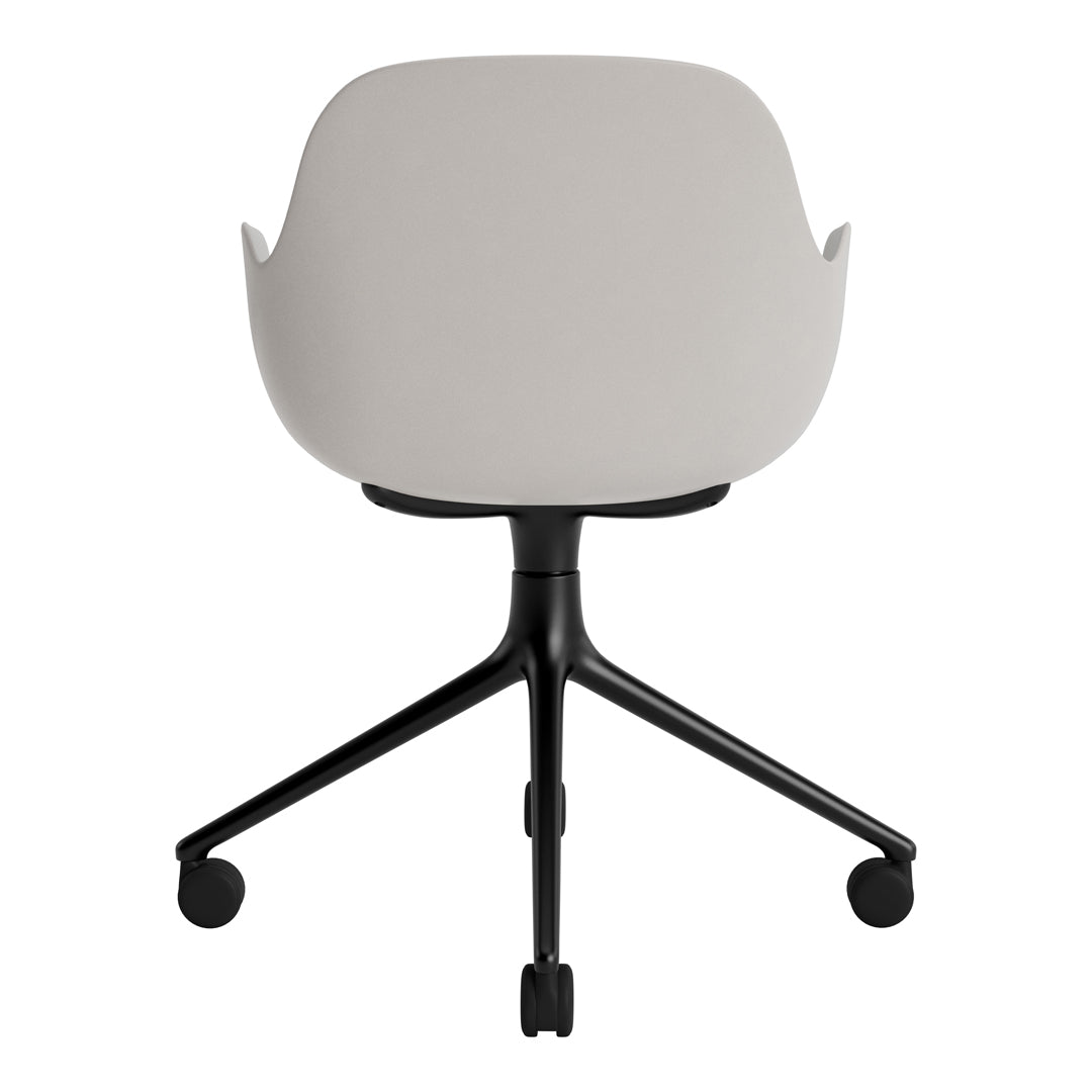 Form Armchair - 4W Swivel Base
