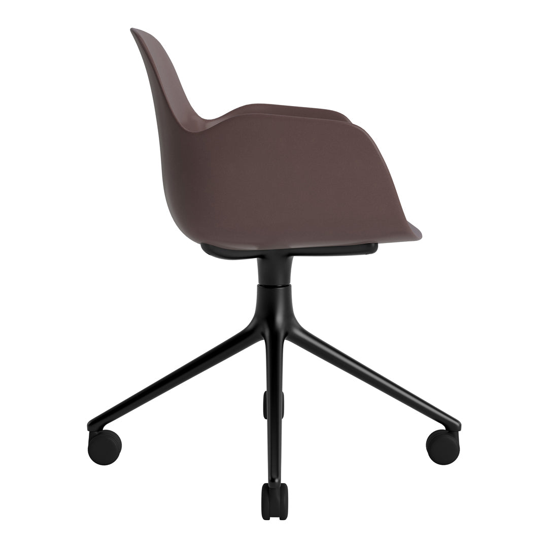 Form Armchair - 4W Swivel Base