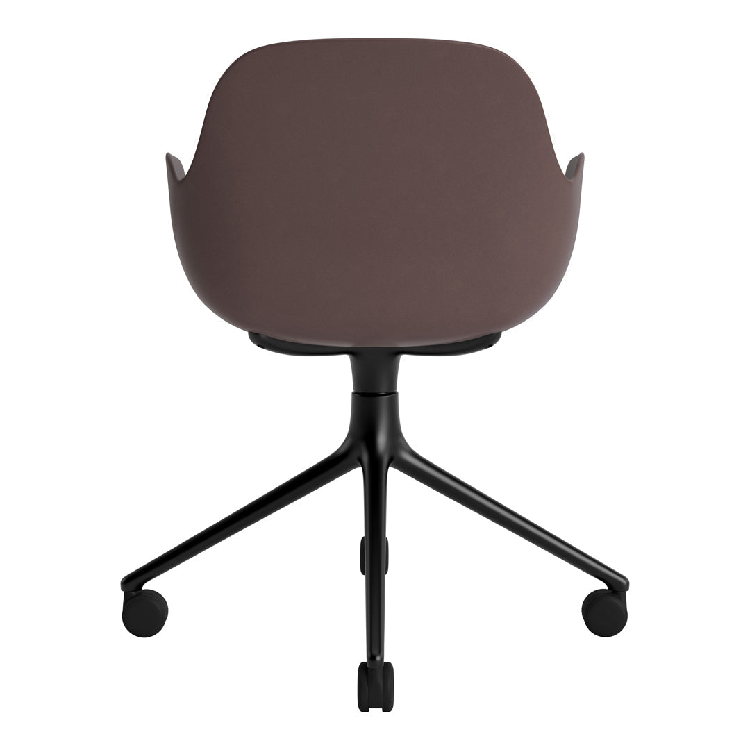 Form Armchair - 4W Swivel Base