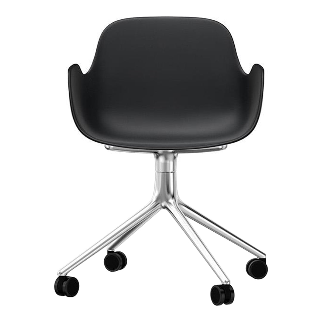 Form Armchair - 4W Swivel Base