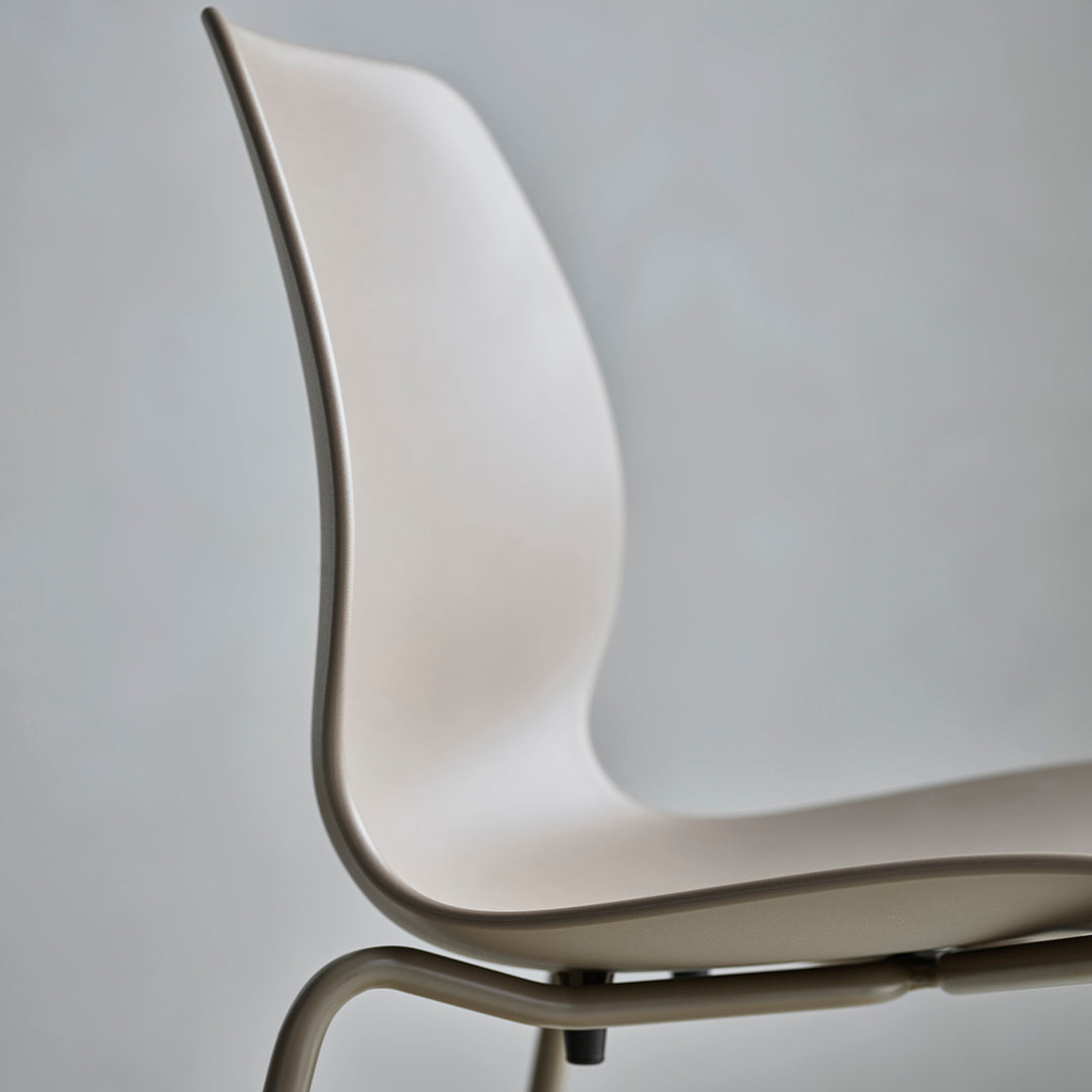 Seed Counter Chair - Upholstered - Chrome Base