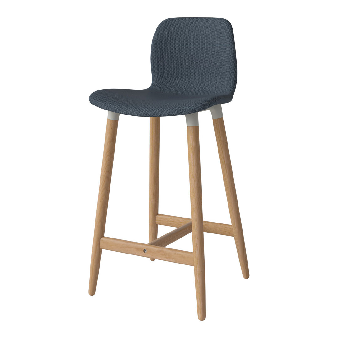 Seed Counter Chair - Upholstered - Oiled Oak Base