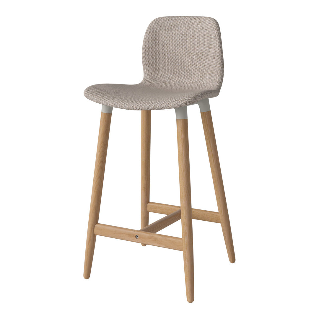 Seed Counter Chair - Upholstered - Oiled Oak Base