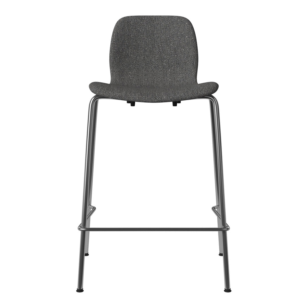 Seed Counter Chair - Upholstered - Chrome Base