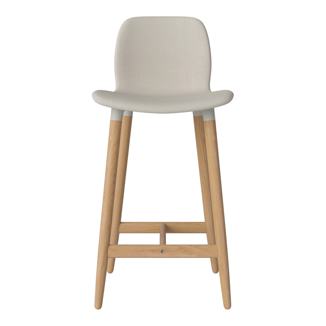 Seed Counter Chair - Upholstered - Oiled Oak Base