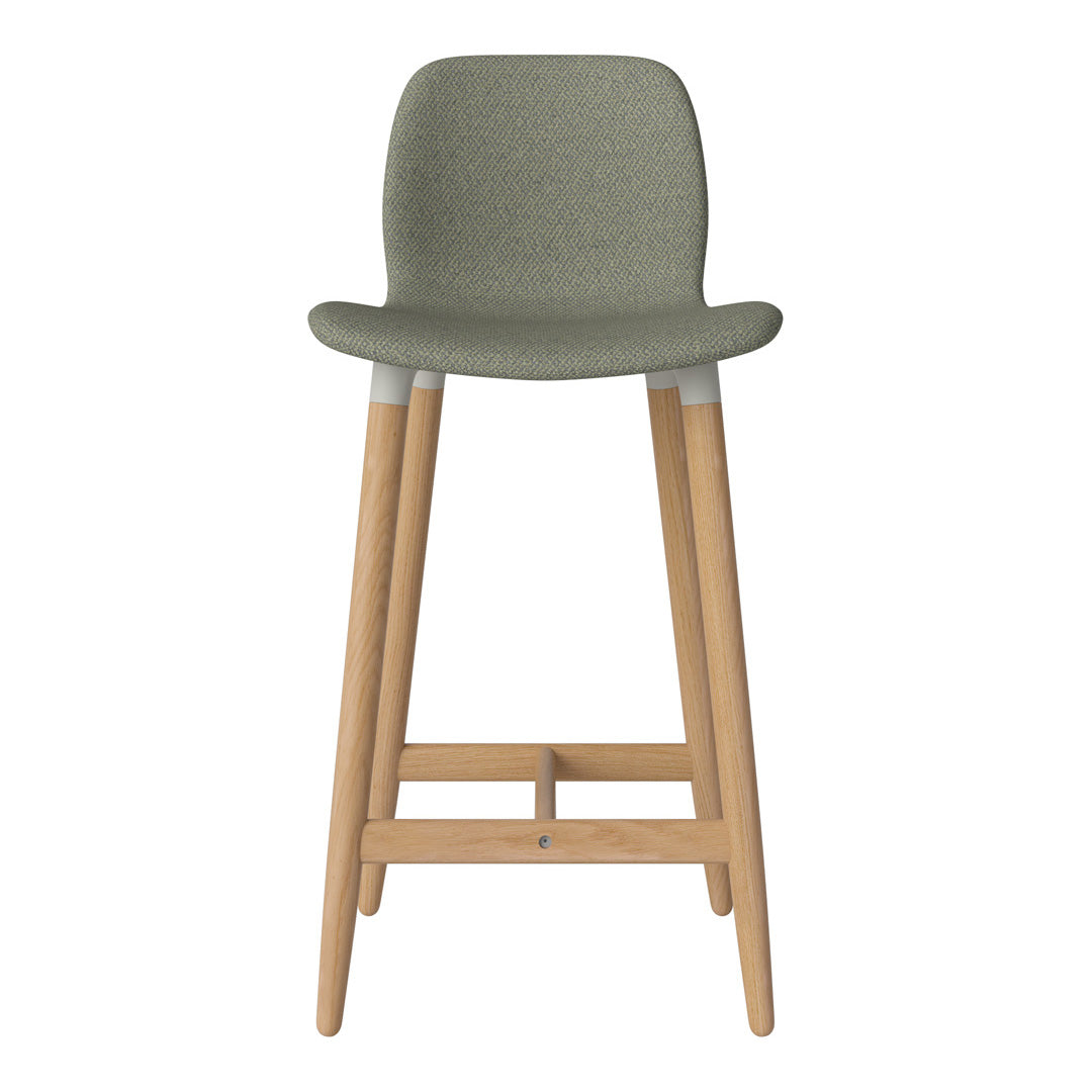 Seed Counter Chair - Upholstered - Oiled Oak Base