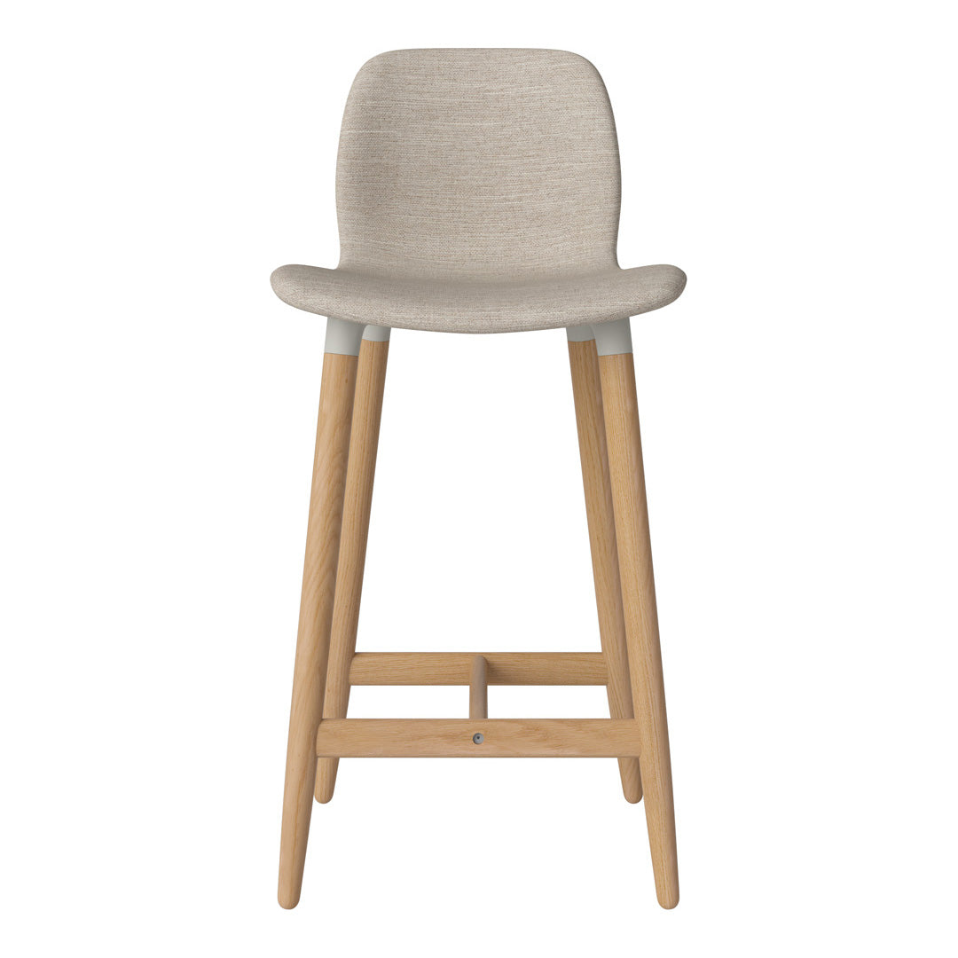 Seed Counter Chair - Upholstered - Oiled Oak Base