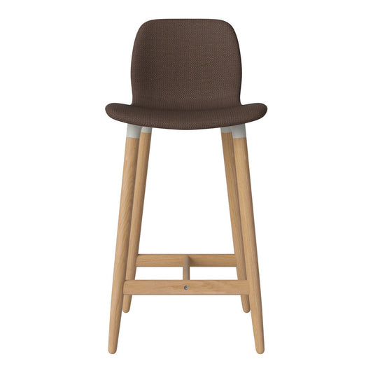 Seed Counter Chair - Upholstered - Oiled Oak Base