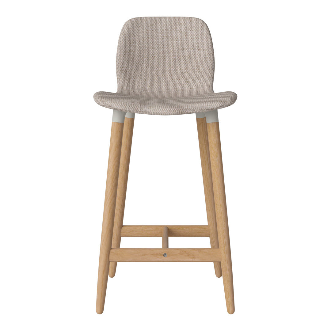 Seed Counter Chair - Upholstered - Oiled Oak Base