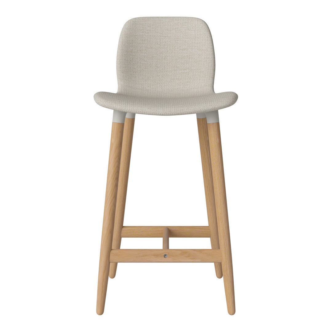 Seed Counter Chair - Upholstered - Oiled Oak Base
