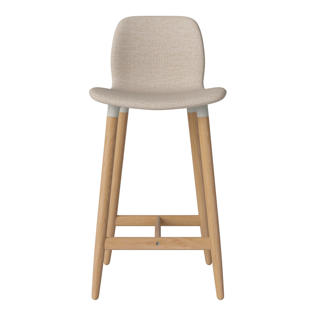 Seed Counter Chair - Upholstered - Oiled Oak Base