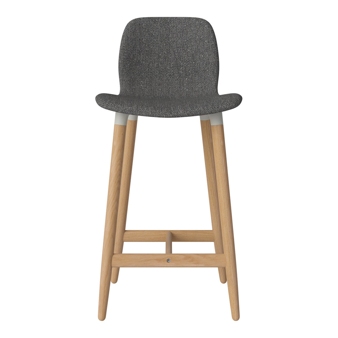 Seed Counter Chair - Upholstered - Oiled Oak Base