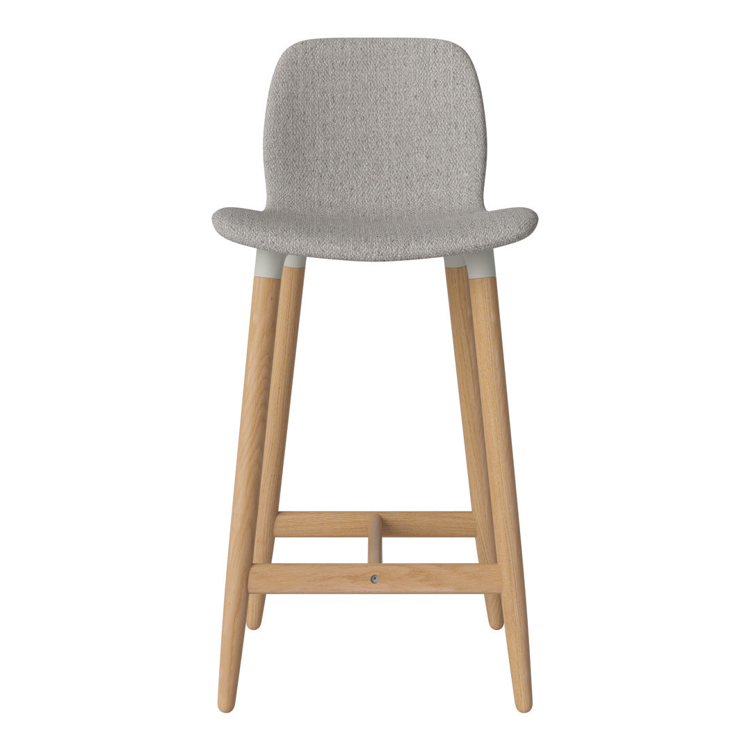 Seed Counter Chair - Upholstered - Oiled Oak Base