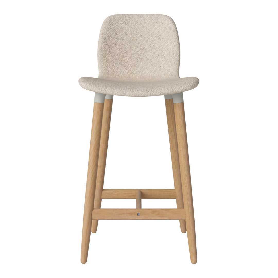 Seed Counter Chair - Upholstered - Oiled Oak Base