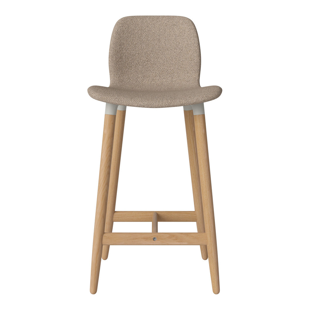 Seed Counter Chair - Upholstered - Oiled Oak Base