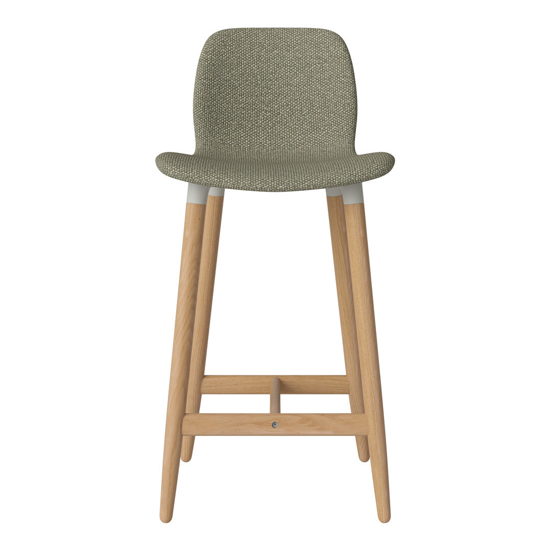 Seed Counter Chair - Upholstered - Oiled Oak Base