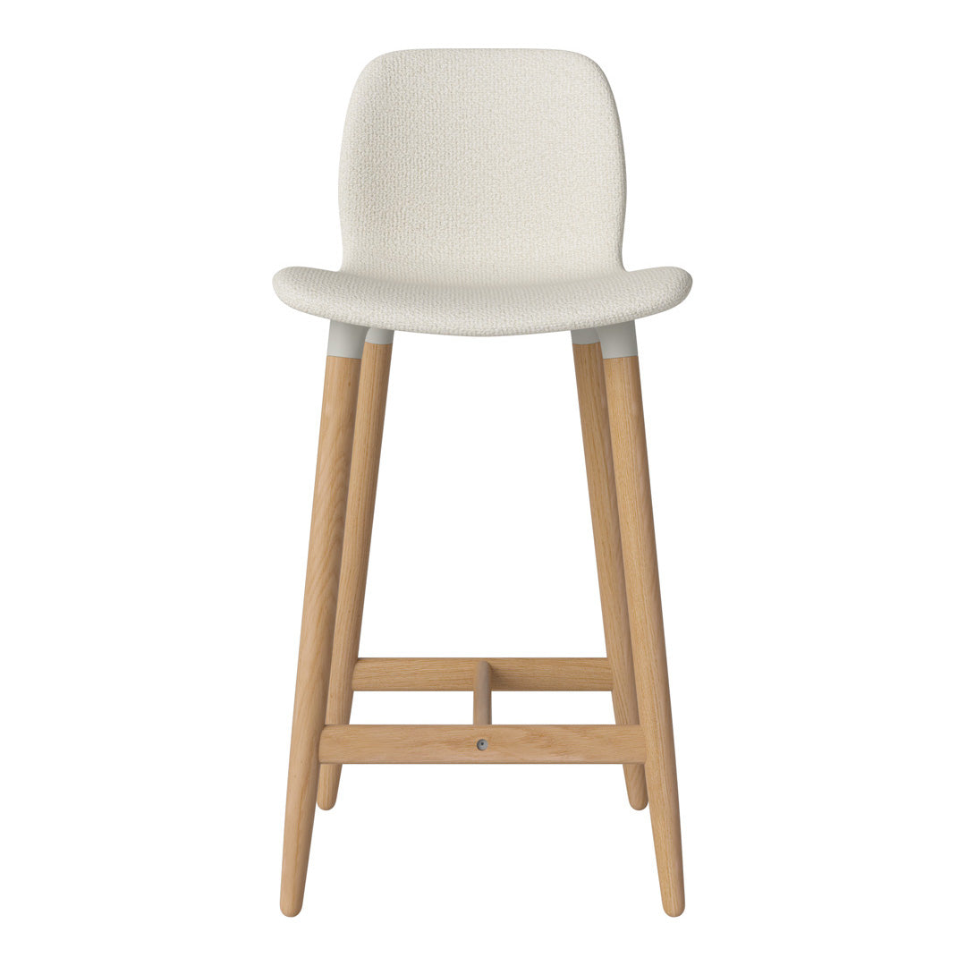 Seed Counter Chair - Upholstered - Oiled Oak Base