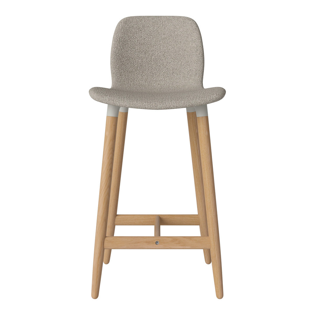 Seed Counter Chair - Upholstered - Oiled Oak Base