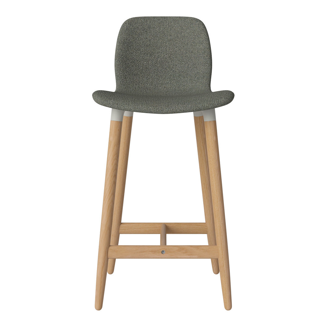 Seed Counter Chair - Upholstered - Oiled Oak Base