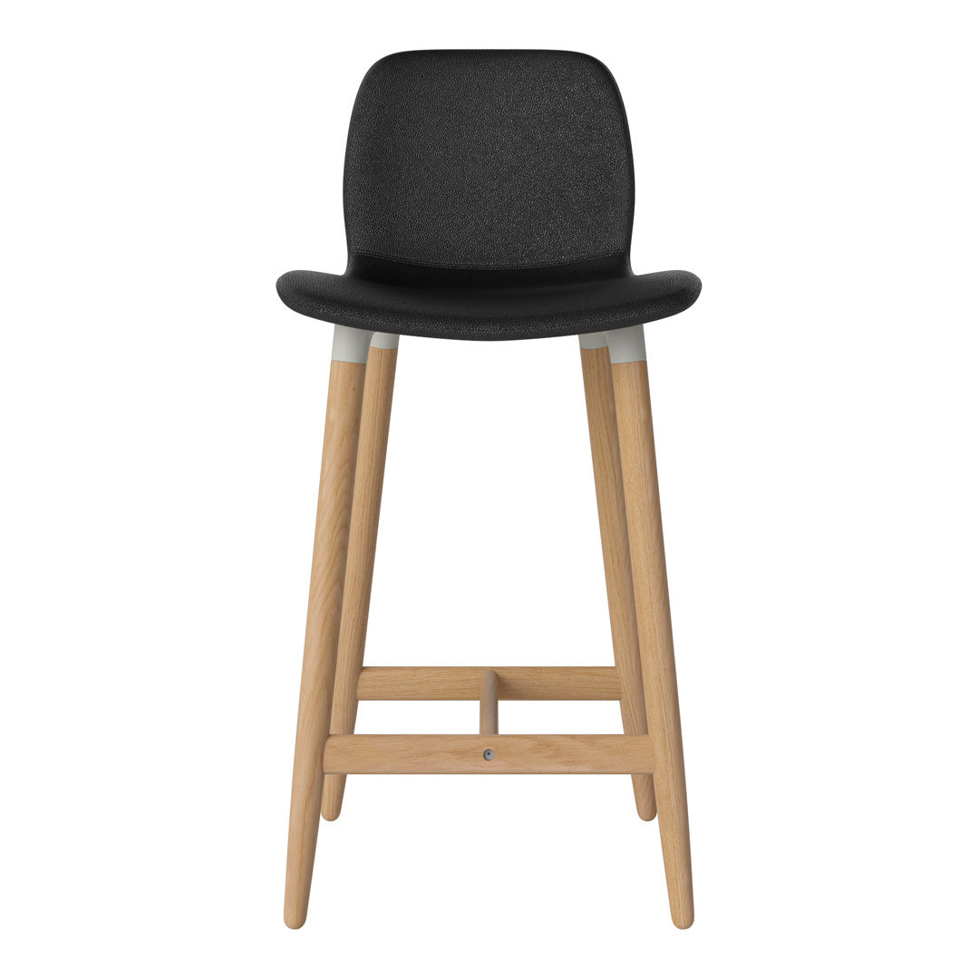 Seed Counter Chair - Upholstered - Oiled Oak Base