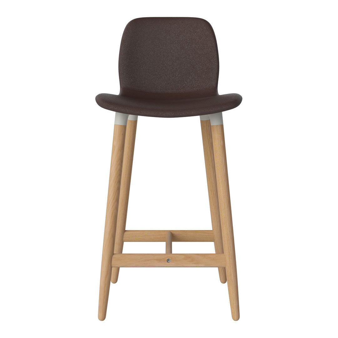Seed Counter Chair - Upholstered - Oiled Oak Base