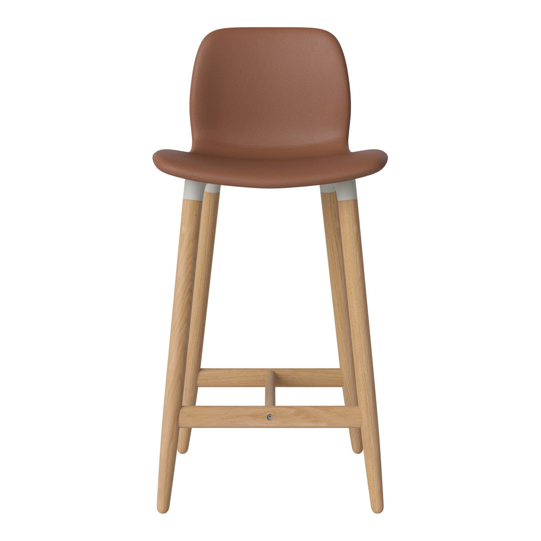 Seed Counter Chair - Upholstered - Oiled Oak Base