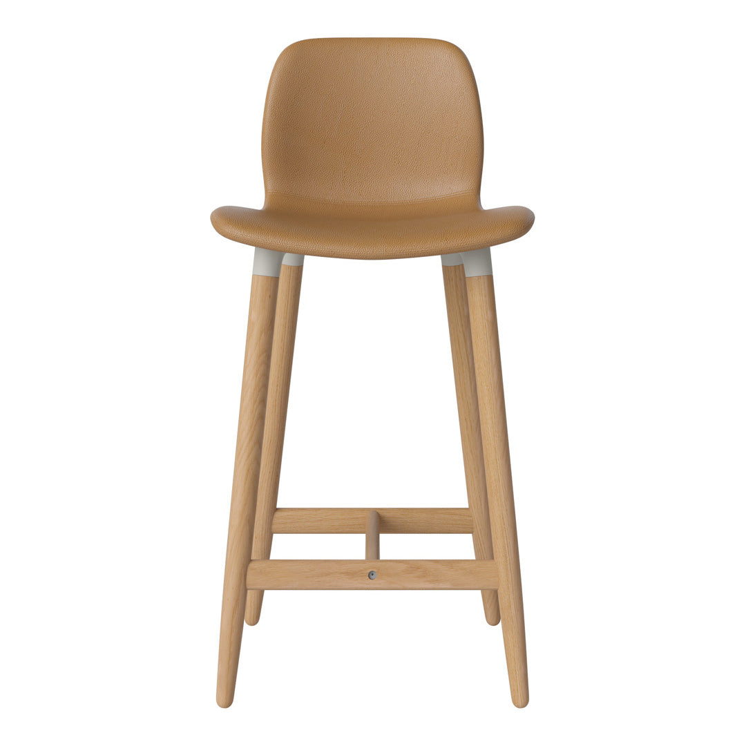 Seed Counter Chair - Upholstered - Oiled Oak Base
