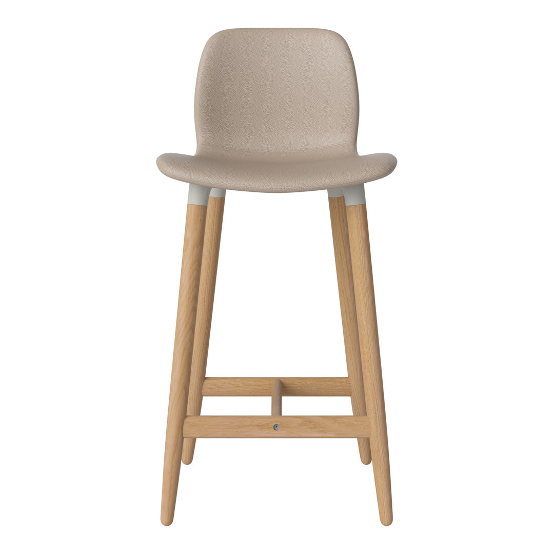 Seed Counter Chair - Upholstered - Oiled Oak Base