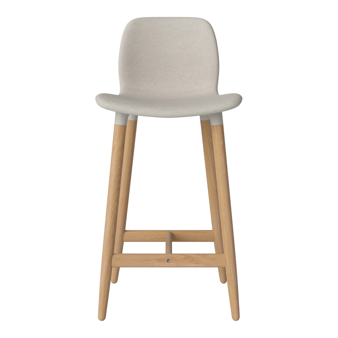 Seed Counter Chair - Upholstered - Oiled Oak Base