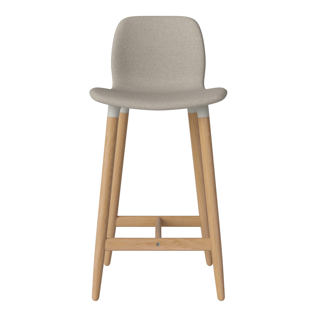 Seed Counter Chair - Upholstered - Oiled Oak Base