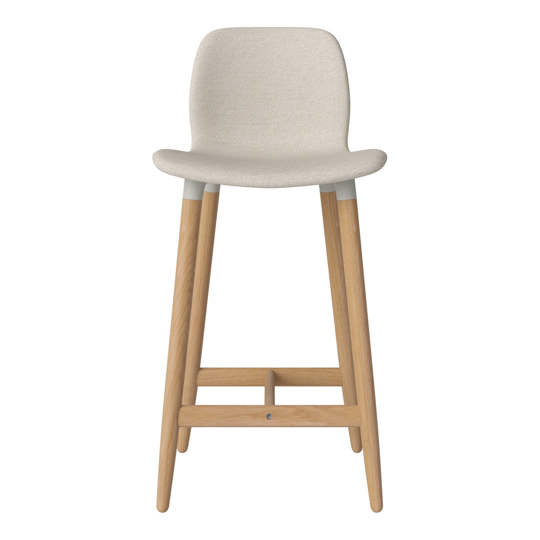 Seed Counter Chair - Upholstered - Oiled Oak Base