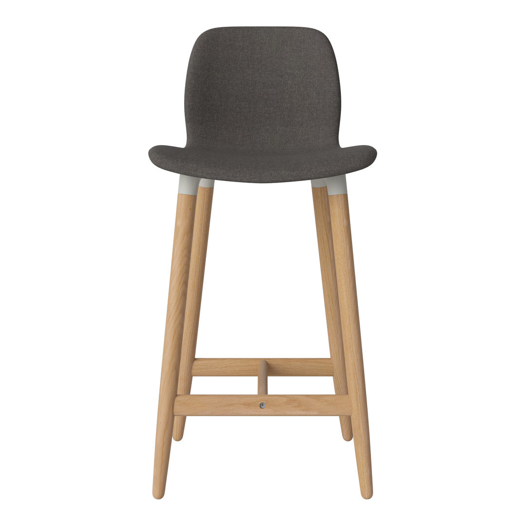 Seed Counter Chair - Upholstered - Oiled Oak Base