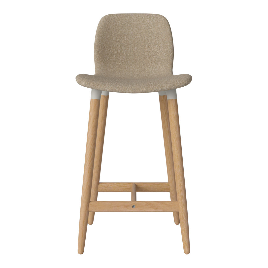 Seed Counter Chair - Upholstered - Oiled Oak Base