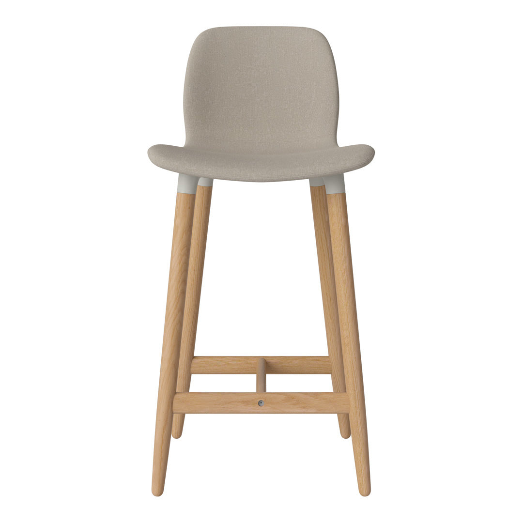 Seed Counter Chair - Upholstered - Oiled Oak Base