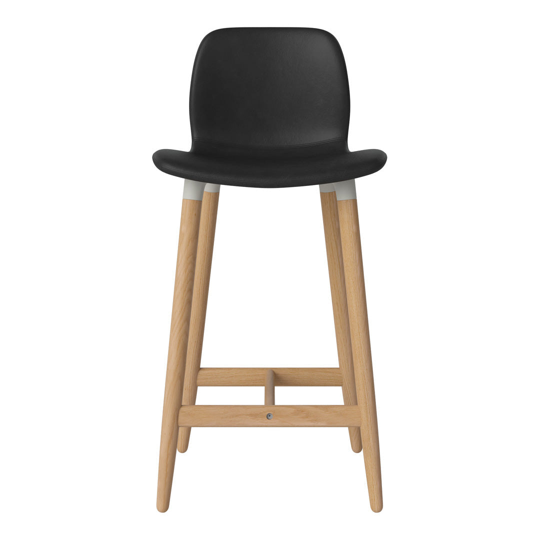 Seed Counter Chair - Upholstered - Oiled Oak Base