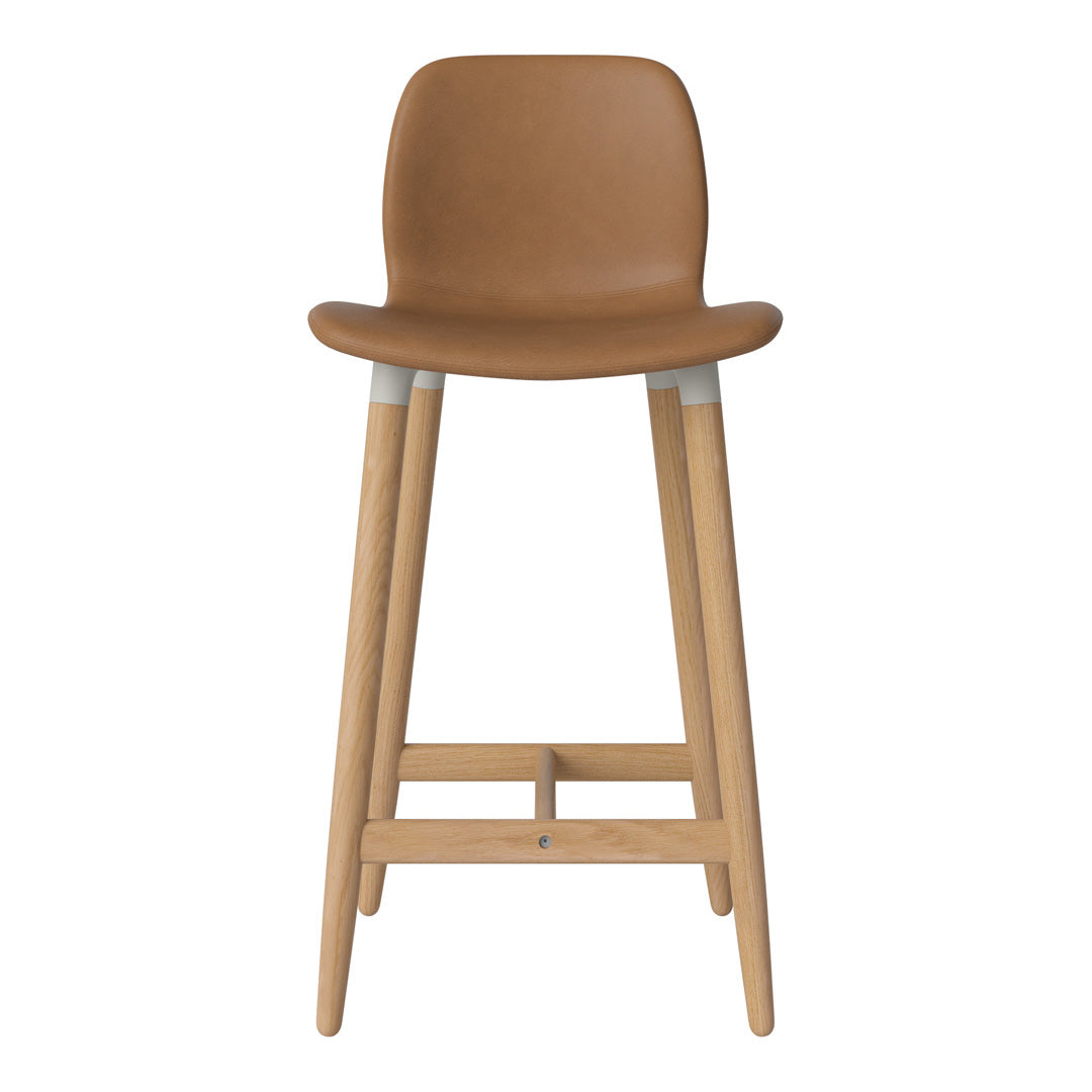 Seed Counter Chair - Upholstered - Oiled Oak Base