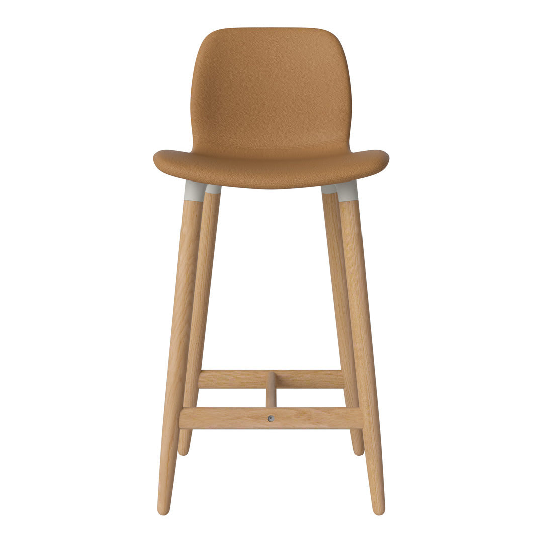Seed Counter Chair - Upholstered - Oiled Oak Base