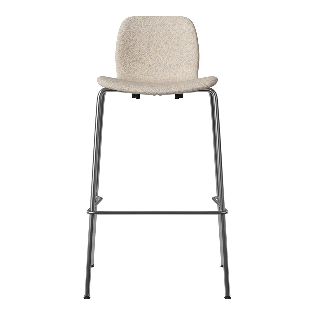 Seed Bar Chair - Upholstered - Chrome Base